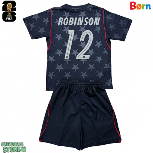 Forente stater Miles Robinson #12 Replika Babytøj Udebanesæt Børn VM 2026 Kortærmet (+ Korte bukser)